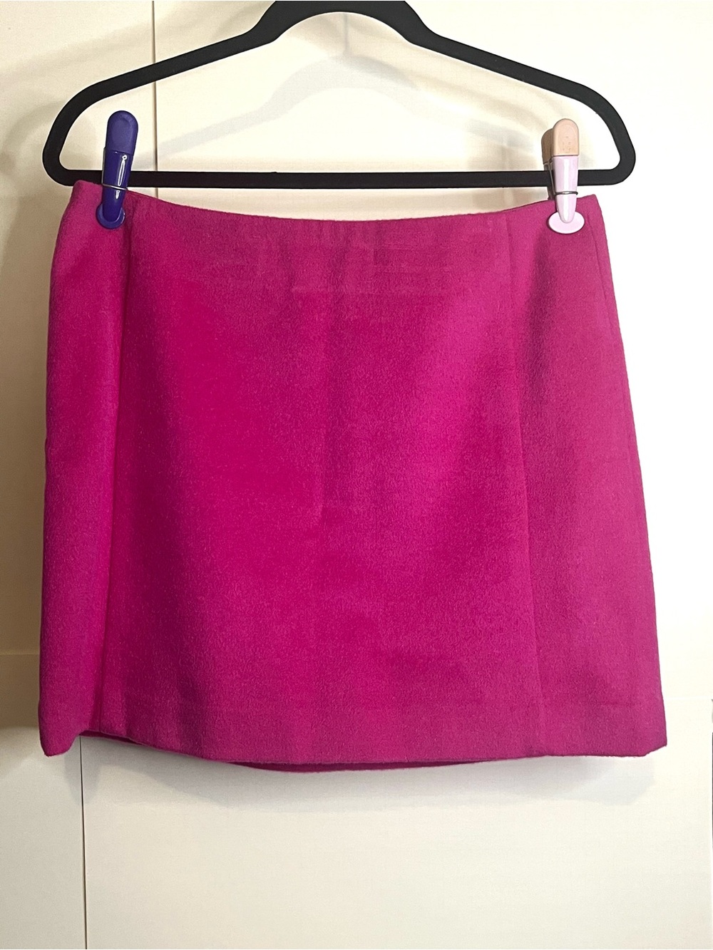 The Limited Women’s Waist 29 Magenta Straight Wool Blend Mini Skirt